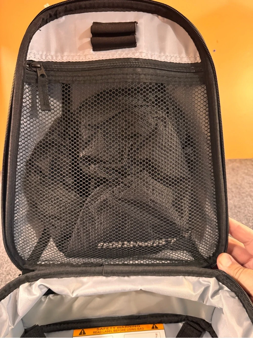 Black NELSON - RIGG CL-1060-S2 UltraMax motorcycle overnight bag.